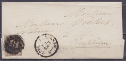 L. Affr. N°6 P6 Càd BILSEN /12 AVR. 1860 Pour RECKHEIM (au Dos: Càd LANAKEN) - 1851-1857 Medaglioni (6/8)