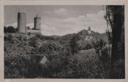 68397 - Bad Kösen-Saaleck - Rudelsburg - Und Burg Saaleck - 1955 - Bad Koesen