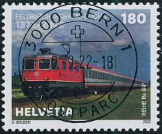 Suisse - 2022 - Bahnstrecke A•FL•CH - Blockausschnitte - Ersttag Voll Stempel ET - Oblitérés