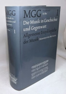 Die Musik In Geschichte Und Gegenwart (MGG). Personenteil Band 1: Aa-Bae: Allgemeine Enzyklopädie Der Musik (Die Musik I - Música