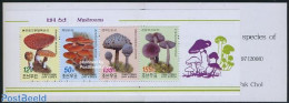 Korea, North 2008 Mushrooms Booklet, Mint NH, Nature - Mushrooms - Stamp Booklets - Funghi