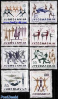 Yugoslavia 1959 Partizan Sport Association 8v, Mint NH, Sport - Athletics - Basketball - Gymnastics - Handball - Sport.. - Ungebraucht