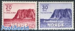 Norway 1938 Tourism 2v, Unused (hinged), Various - Tourism - Nuovi