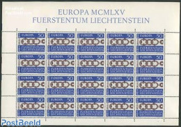 Liechtenstein 1965 Europa M/s, Mint NH, History - Europa (cept) - Unused Stamps