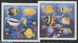Grenada 1998 Marine Life 12v (2 M/s), Mint NH, Nature - Fish - Fishes