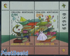 Montenegro 2010 Europa, Childrens Books S/s, Mint NH, History - Europa (cept) - Art - Children's Books Illustrations - Montenegro