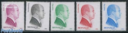 Monaco 2012 Definitives, Albert II 5v, Mint NH - Unused Stamps