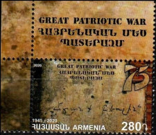 Armenia 2020 "75th Anniversary Of The Victory In The Great Patriotic War" 1v Quality:100% - Armenien