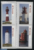 Norway 2015 Lighthouses 4v S-a, Mint NH, Various - Lighthouses & Safety At Sea - Neufs