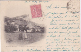 27 - EURE - ENVIRONS MUIDS - LA ROCHE A LA TETE D'HOMME A LA ROQUE 1904 - Muids