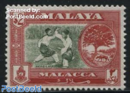 Malaysia 1960 2$, Mallacca, Stamp Out Of Set, Mint NH, Sport - Sport (other And Mixed) - Sonstige & Ohne Zuordnung