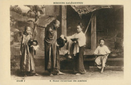 SIAM - Missions Salésiennes - Bonze Recueillant Des Aumones - TTB - Thaïland