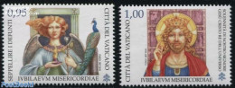 Vatican 2016 Jubilee Of Mercy IV 2v, Mint NH, Nature - Religion - Birds - Religion - Unused Stamps
