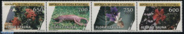 Equatorial Guinea 2016 Flora & Fauna 4v [:::], Mint NH, Nature - Animals (others & Mixed) - Flowers & Plants - Guinea Ecuatorial
