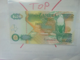 ZAMBIE 20 KWACHA 1992 Neuf (B.33) - Sambia