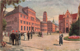 ARTS - Peintures Et Tableaux - Freiburg I. Br. - Die Universität - Carte Postale Ancienne - Paintings