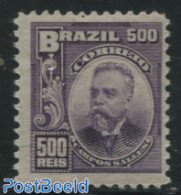 Brazil 1913 500R, Stamp Out Of Set, Unused (hinged) - Unused Stamps