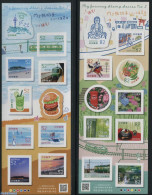 Japan 2017 My Journey 20v S-a (in 2 Foil Sheets), Mint NH, Health - Nature - Religion - Transport - Various - Food & D.. - Nuovi