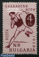 Bulgaria 1958 4L, Stamp Out Of Set, Mint NH - Ongebruikt