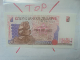 ZIMBABWE 5$ 1997 Neuf (B.33) - Zimbabwe