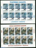 Georgia 1998 Europa, 2 M/ss, Imperforated, Mint NH, History - Nature - Europa (cept) - National Parks - Naturaleza