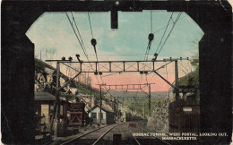 ETATS UNIS - Massachusetts - Hoosac Tunnel - West Portal Looking Out - Colorisé - Carte Postale Ancienne - Andere & Zonder Classificatie