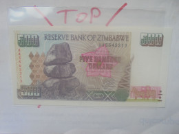 ZIMBABWE 500$ 2001 Neuf (B.33) - Zimbabwe