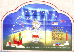 Russia 2017 FIFA World Cup 3-D S/s In Folder, Mint NH, Sport - Various - Football - 3-D Stamps - Non Classificati