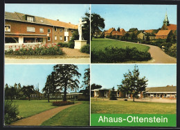 AK Ottenstein / Ahaus, Ortspartien Mit Kirche  - Ahaus