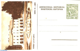 Yugoslavia 1955 Illustrated Postcard 10Din, Unused Postal Stationary - Brieven En Documenten