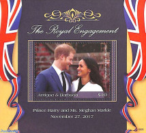 Antigua & Barbuda 2018 The Royal Engagement S/s, Mint NH, History - Kings & Queens (Royalty) - Koniklijke Families