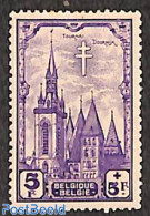 Belgium 1938 5+5f, Stamp Out Of Set, Unused (hinged), Churches, Temples, Mosques, Synagogues - Neufs