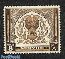 Pakistan 1951 8A, On Service, Stamp Out Of Set, Mint NH - Pakistan