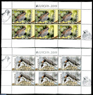 Bulgaria 2019 Europa, Birds 2 M/s, Mint NH, History - Nature - Europa (cept) - Birds - Ungebraucht