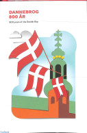 Denmark 2019 Danish Flag 800 Years Booklet, Mint NH, History - Flags - Ungebraucht