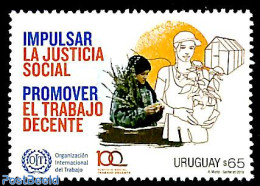 Uruguay 2019 OIT Centenary 1v, Mint NH - Uruguay