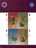 Thailand 2007 Birds In Art S/s Imperforated, Mint NH, Nature - Birds - Poultry - Art - Art & Antique Objects - Thailand