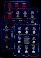 Russia 2019 Decorations 4 M/s, Mint NH, History - Decorations - Militares