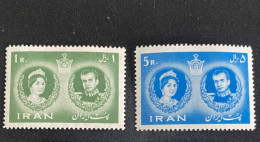 Middle East Stamps Lot Mohammad Reza Shah Pahlavi & Farah Diba - Iran