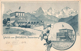 SUISSE - Beatenberg - Gruss Vom Amisbühl - Colorisé - Carte Postale Ancienne - Beatenberg