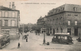 FRANCE - Clermont Ferrand - Vue Sur La Place Gilbert Gailard - Animé - Plusieurs Maisons - Carte Postale Ancienne - Clermont Ferrand