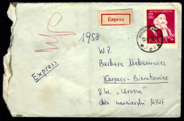 PAR EXPRESS - EN PROVENANCE DE POLOGNE - 1957 - - Lettres & Documents