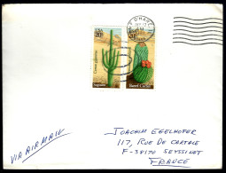 CACTUS SUR LETTRE  - EN PROVENANCE DES U.S.A -   - Cactusses