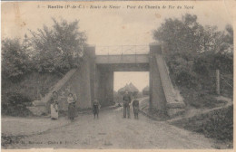 BARLIN  Route De Noeux - Pont Du Chemin De Fer Du Nord - Barlin