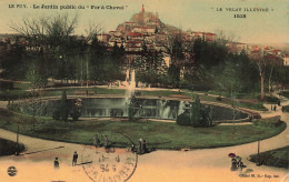 FRANCE - Le Puy - Le Jardin Public Du Fer à Cheval - Carte Postale Ancienne - Le Puy En Velay