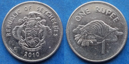 SEYCHELLES - 1 Rupee 2010 PM "Triton Conch Shell" KM# 50.2 Republic (1976) - Edelweiss Coins - Seychellen