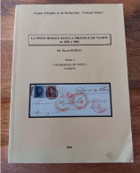 Littérature - Belgique : La Poste Rurale Dans La Province De Namur De 1836 à 1900 (2 Volumes, Colonel Moiny) - Filatelie En Postgeschiedenis