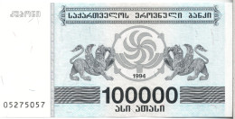 GEORGIE - 100000 Kuponi 1994 UNC - Georgien