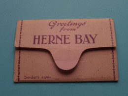 Greetings From HERNE BAY () See / Voir / Scans ( Small Size ) ! - Canterbury