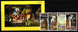 Uganda 2591-2594 Und Block 366 Postfrisch Weihnachten #II192 - Uganda (1962-...)